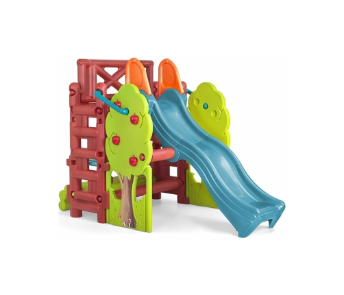FEBER Plac Zabaw ze Zjeżdżalnią i Stolikiem Wood House