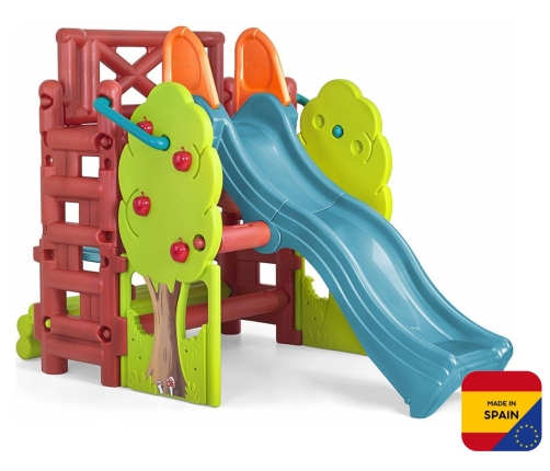 FEBER Plac Zabaw ze Zjeżdżalnią i Stolikiem Wood House