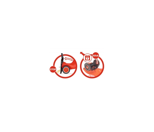 Muguras atbalsts stumjamai mašīnai BIG Bobby Car