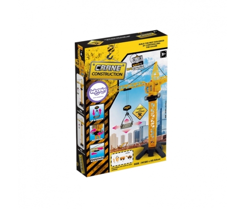 WOOPIE Dźwig Żuraw Zdalnie Sterowany 103 cm R/C Ciężarówka Koparka  + 4 Akc.