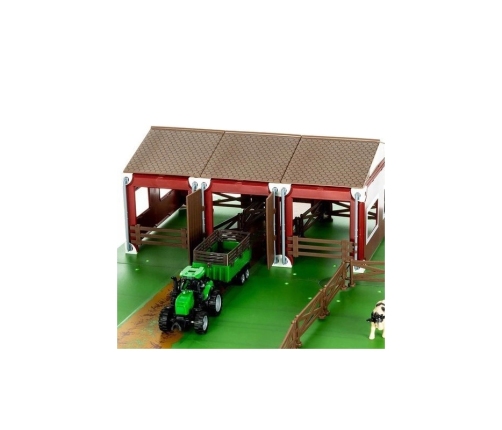 WOOPIE Zestaw Farma ze Zwierzętami Figurki + 2 Traktorki 102 el.