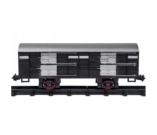 WOOPIE Klasyczny Pociąg Elektryczny Kolejka Tor Dźwięk Światło + 29 Akc.