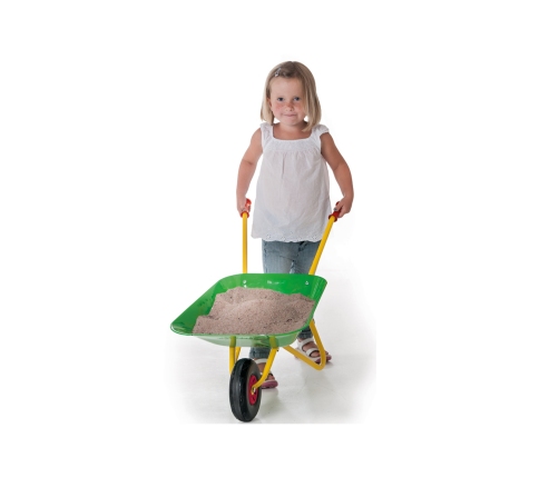 Rolly Toys Metalowa Taczka Ogrodowa Budowlana Zielona