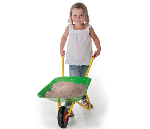 Rolly Toys Metalowa Taczka Ogrodowa Budowlana Zielona