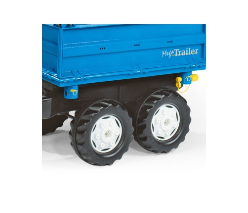 Rolly Toys Przyczepa wywrotka RollyMega Trailer Niebieska