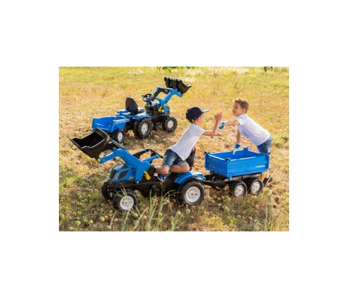 Rolly Toys Przyczepa wywrotka RollyMega Trailer Niebieska