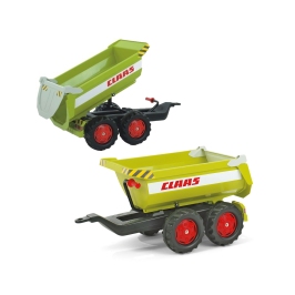 Rolly Toys rollyTrailer Przyczepa wywrotka Halfpipe CLAAS