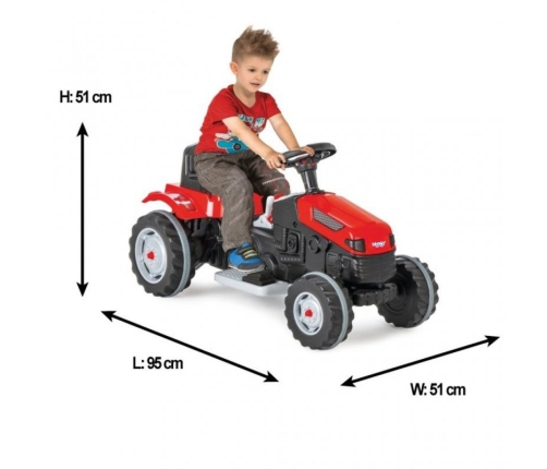 Traktors ar pedāļiem WOOPIE Farmer PowerTrac