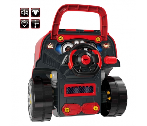 WOOPIE Wielka Ciężarówka Zestaw do Składania Montażu + Akcesoria 61 el.