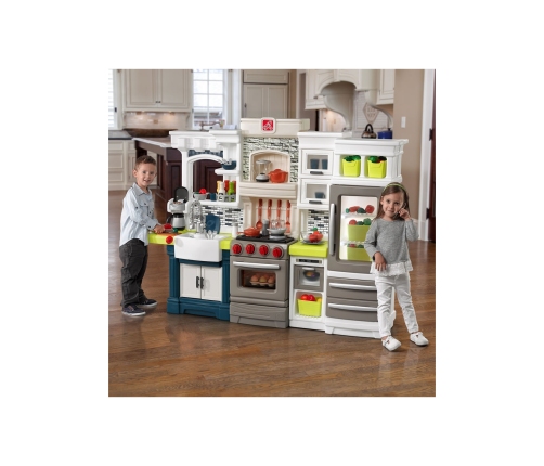 Step2 Stylowa kuchnia dla dzieci Elegant Edge z akcesoriami