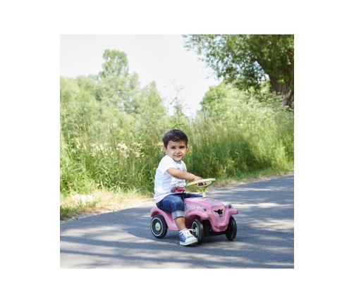 Stumjamā mašīna BIG Bobby Car Classic Flower Pink
