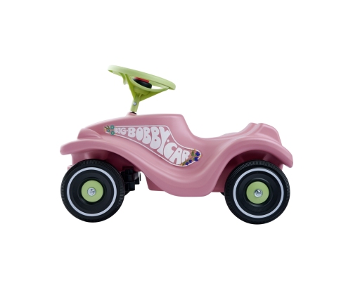 Stumjamā mašīna BIG Bobby Car Classic Flower Pink
