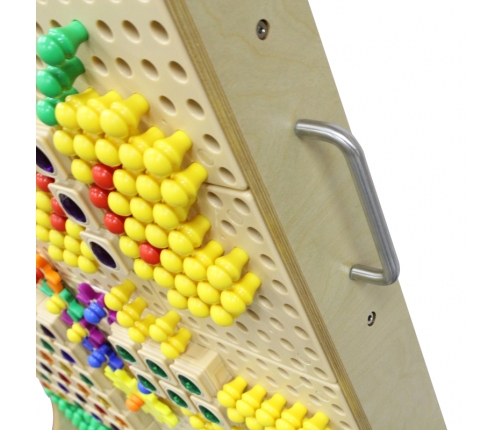 MASTERKIDZ Drewniana Tablica STEM Wolnostojąca