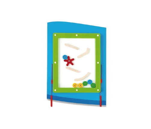 VIGA Drewniana Tablica Sensoryczna Manipulacyjna Samolot Certyfikat FSC Montessori