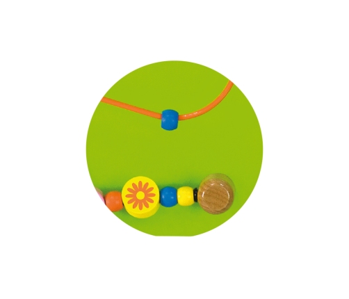 VIGA Tablica Edukacyjna Manipulacyjna Sensoryczna Drewniana Krokodyl Certyfikat FSC Montessori