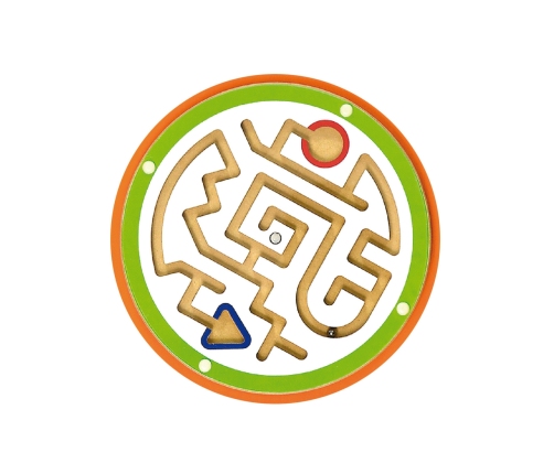 VIGA Tablica Sensoryczna Manipulacyjna Miś Certyfikat FSC Montessori