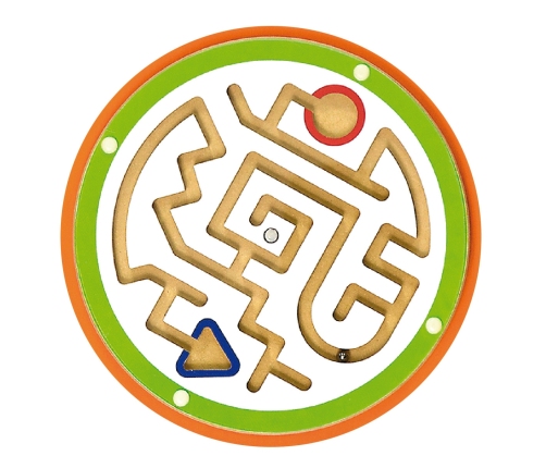 VIGA Tablica Sensoryczna Manipulacyjna Miś Certyfikat FSC Montessori