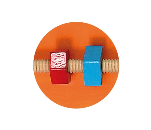 VIGA Tablica Sensoryczna Manipulacyjna Miś Certyfikat FSC Montessori