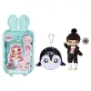 Na! Na! Na! Surprise 2-in-1 Fashion Doll Boy Andre Avalanche & Plush Pom with Confetti Penguin