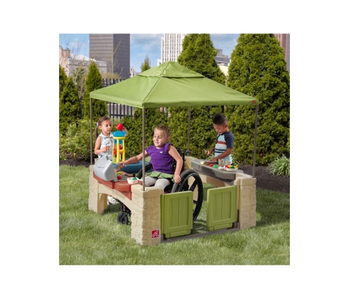 Step2 Терраса с навесом и грилем