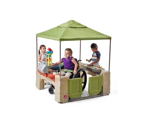 Step2 Терраса с навесом и грилем