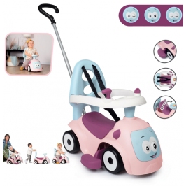 Машина каталка с ручкой SMOBY Maestro 3in1 Pink