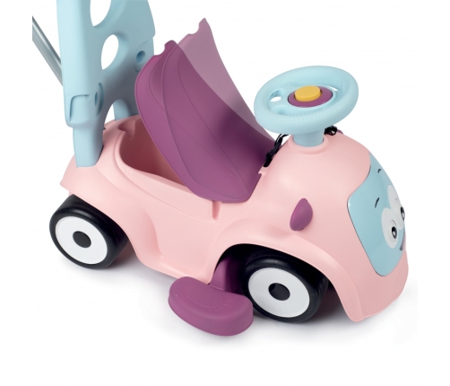 Машина каталка с ручкой SMOBY Maestro 3in1 Pink