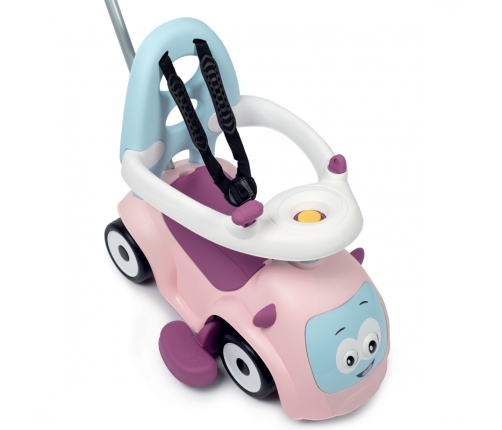 Машина каталка с ручкой SMOBY Maestro 3in1 Pink