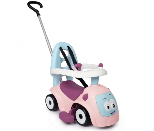 Машина каталка с ручкой SMOBY Maestro 3in1 Pink