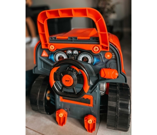 WOOPIE Wielka Ciężarówka Zestaw do Składania Montażu + Akcesoria 61 el.