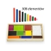 VIGA Drewniane Patyczki Edukacyjne Matematyczne Klocki Cuisenaire'a