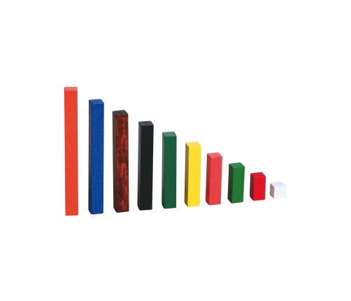 VIGA Drewniane Patyczki Edukacyjne Matematyczne Klocki Cuisenaire'a