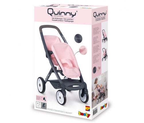 Коляска для двойни SMOBY Maxi Cosi Quinny