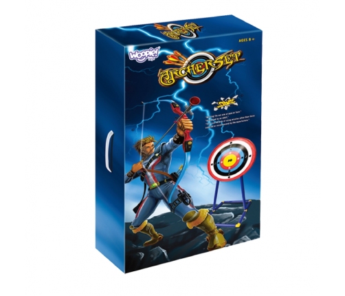 WOOPIE Zestaw Małego Łucznika Łuk Strzały Tarcza  12el.