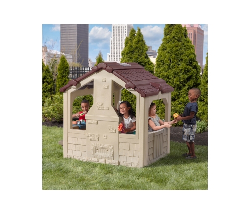 Step2 Domek Ogrodowy z Ławeczkami Dla Dzieci