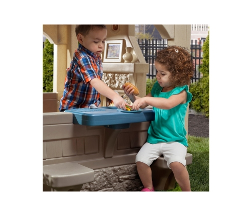 Step2 Domek Ogrodowy z Ławeczkami Dla Dzieci