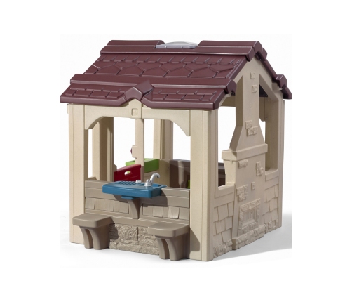 Step2 Domek Ogrodowy z Ławeczkami Dla Dzieci