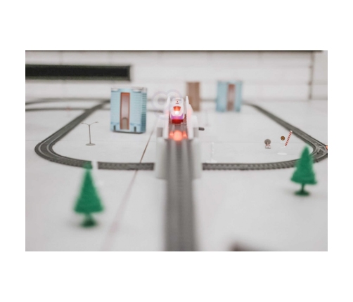 WOOPIE Kolejka Elektryczna Ogromny 914 cm Tor Most Tunel 86 el.