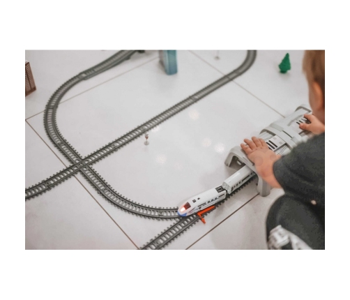 WOOPIE Kolejka Elektryczna Ogromny 914 cm Tor Most Tunel 86 el.