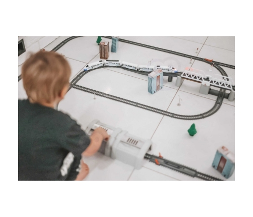 WOOPIE Kolejka Elektryczna Ogromny 914 cm Tor Most Tunel 86 el.