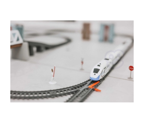 WOOPIE Kolejka Elektryczna Ogromny 914 cm Tor Most Tunel 86 el.