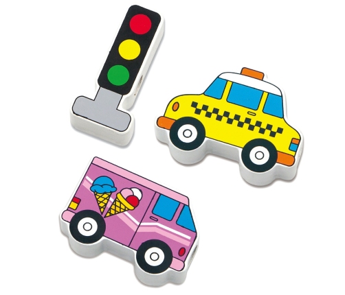 Viga Drewniana Przeplatanka Nawlekanka Sznurowanka Samochody Montessori