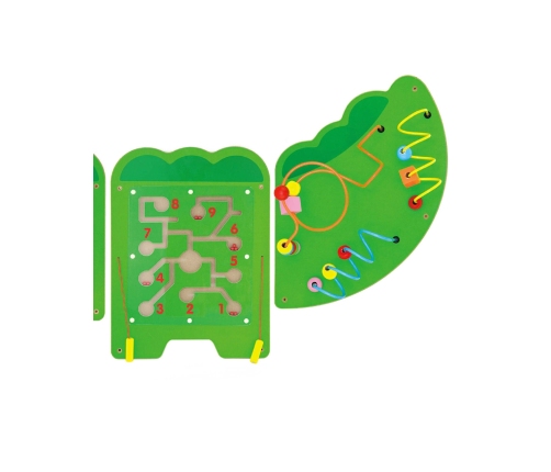 VIGA Tablica Sensoryczna Manipulacyjna Krokodyl Certyfikat FSC Montessori