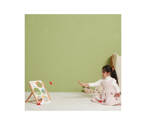 VIGA Drewniana Gra Zręcznościowa Rzut Do Celu Certyfikat FSC