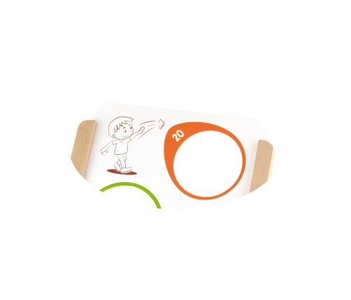 VIGA Drewniana Gra Zręcznościowa Rzut Do Celu Certyfikat FSC