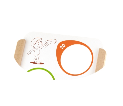 VIGA Drewniana Gra Zręcznościowa Rzut Do Celu Certyfikat FSC