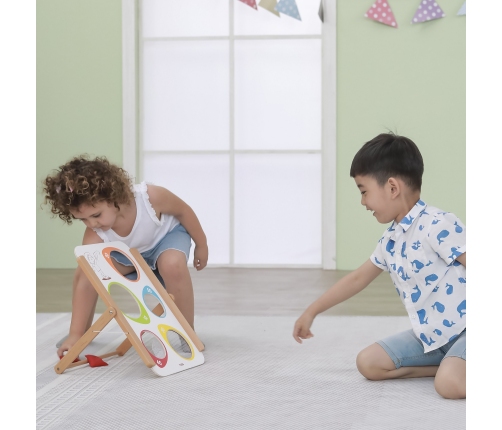 VIGA Drewniana Gra Zręcznościowa Rzut Do Celu Certyfikat FSC