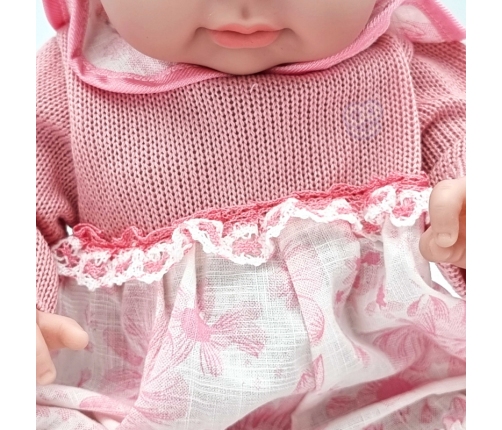 WOOPIE Ubranko dla Lalki Zestaw Sukienka Czapeczka 43 - 46 cm Różowy