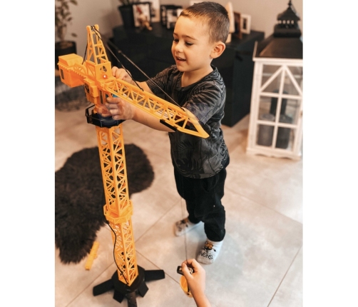 WOOPIE Dźwig Żuraw Zdalnie Sterowany 103 cm R/C Ciężarówka Koparka  + 4 Akc.