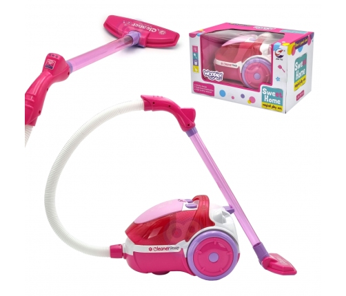 WOOPIE Odkurzacz dla Dzieci z Funkcją Wciągania Różowy